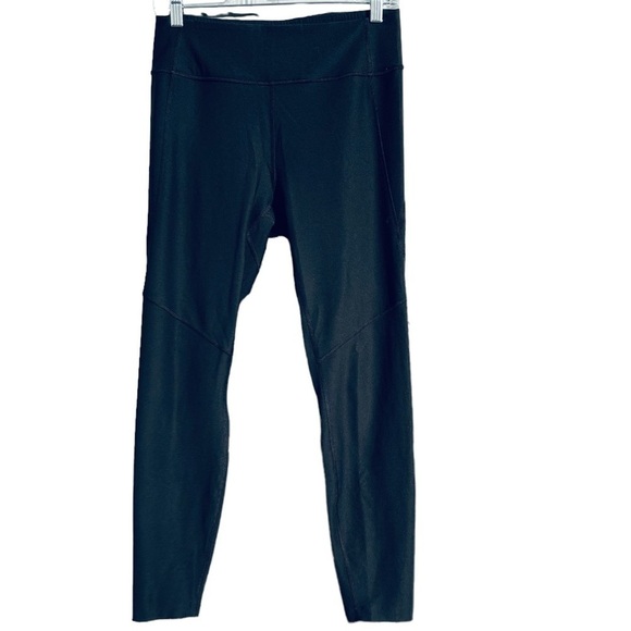 OUTDOOR VOICES Crop Capris Leggings Heather grey charcoal size medium women’s - Picture 1 of 4
